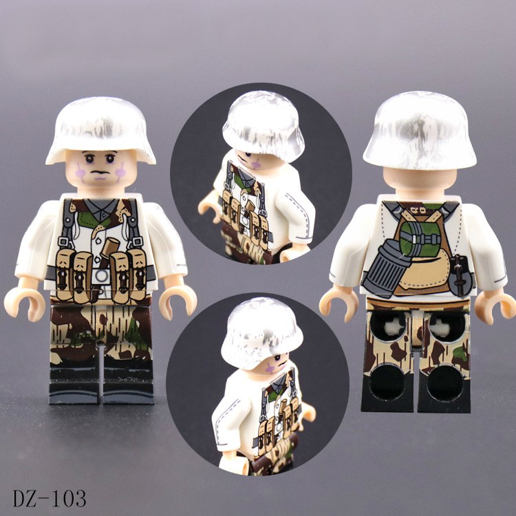 Minifigures Các Mẫu Nhân Vật Lính Đức Và Quân Y Mẫu Mới Ra Siêu Đẹp - Đồ Chơi Lắp Ráp