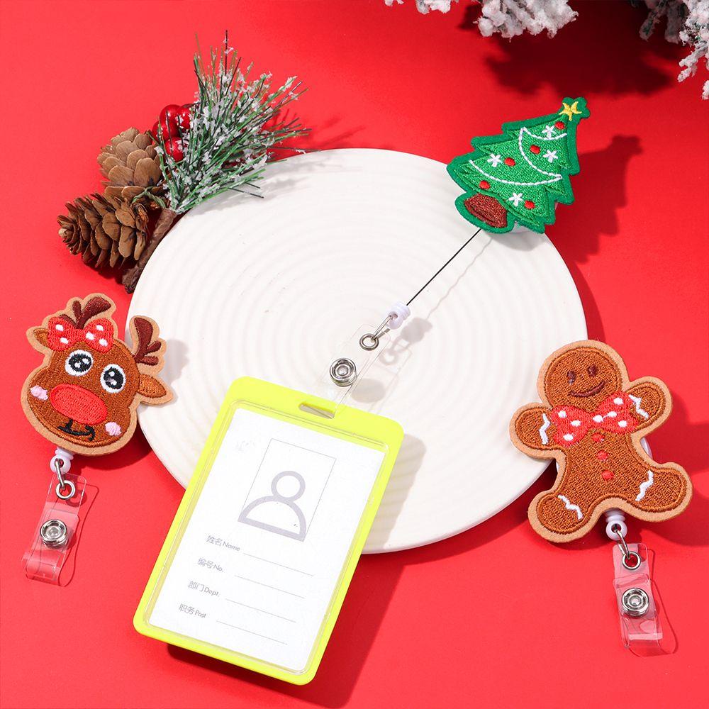 PISTA Huy Hiệu Cài Áo Hình Người Tuyết Gingerbread Man Dễ Thương