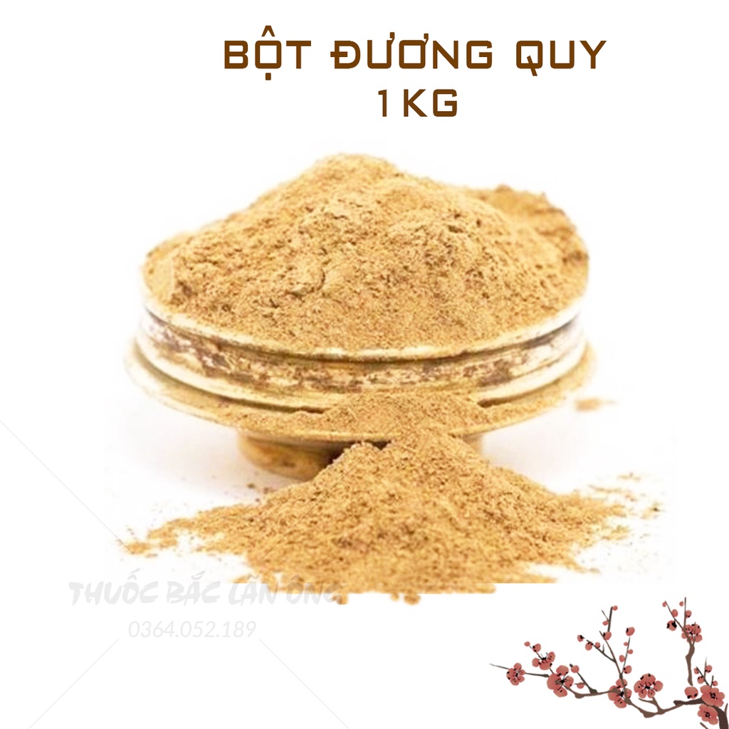 Bột đương quy 1kg (Bột sâm đương quy nguyên chất, nghiền mịn)