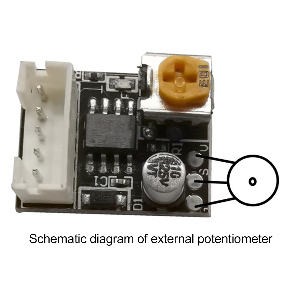 Bảng Mạch Điều Khiển Động Cơ Không Chổi Than Dc3.8-15V 10w Bldc 3 Phase Dc