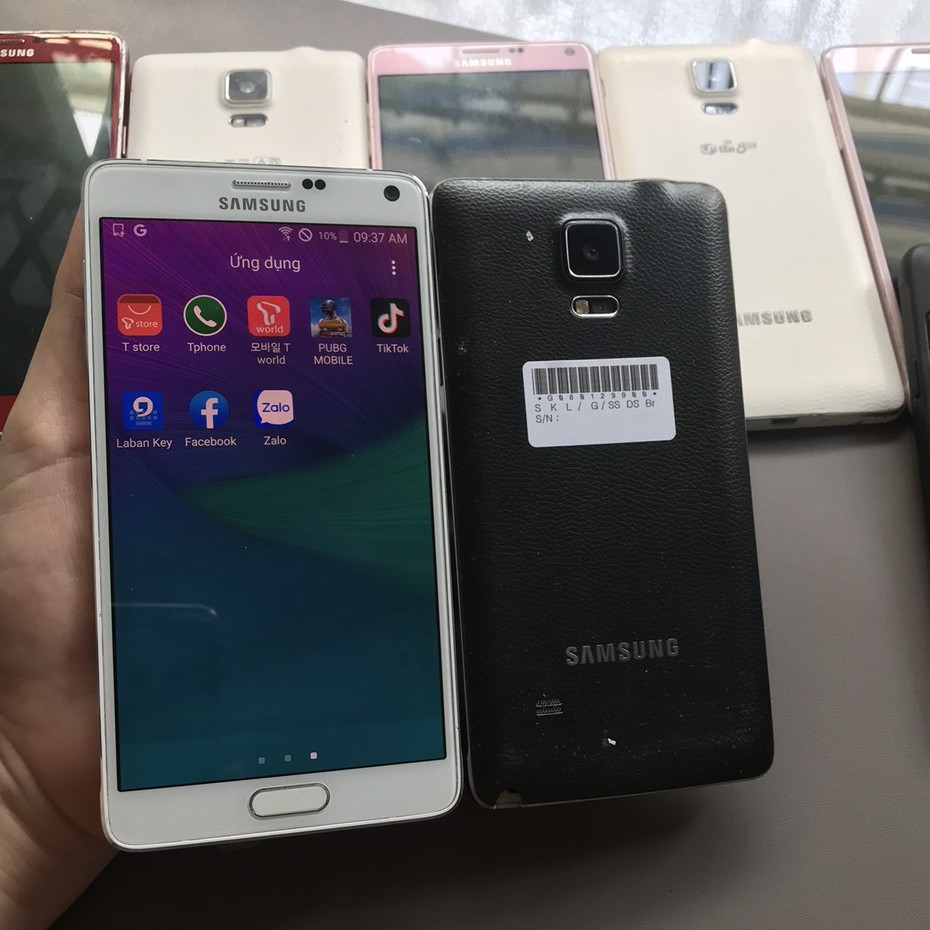 Điện thoại  Samsung Galaxy Note 4 1Sim Ram 3G/32g Nhập Khẩu - Pin trâu, Chiến PUBG -free fire - Liên Quân mượt