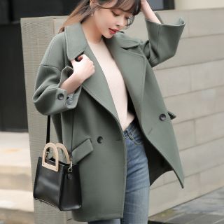 Áo khoác dạ ép lông cừu