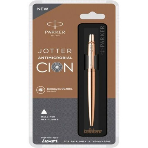 Viết parker Jotter, bút ký cao cấp kháng khuẩn 99,99%, mực xanh