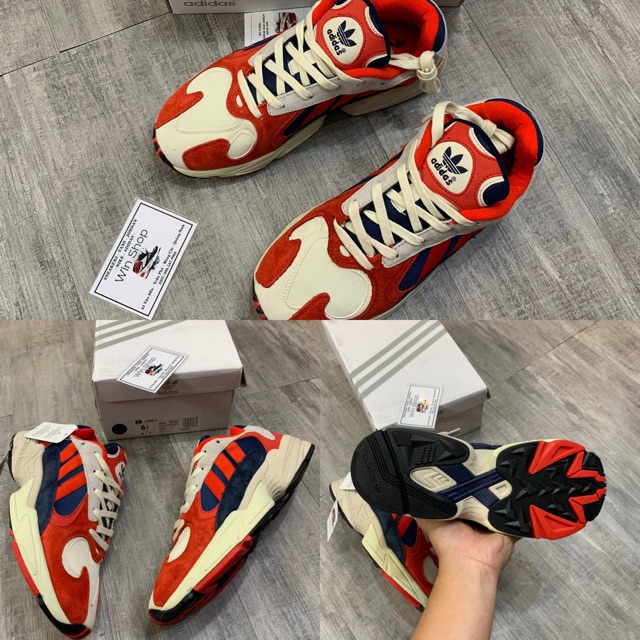 ẢNH THẬT KÈM VIDEO | Giày Thể Thao Adidas Yung 1màu đỏ