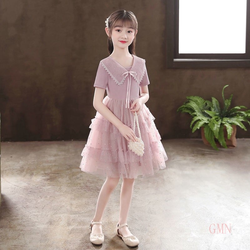 Đầm Công Chúa Thiết Kế Mới Thời Trang Mùa Hè Theo Phong Cách Phương Tây Cho Bé Gái Từ 2022 #9-10-13 Tuổi
