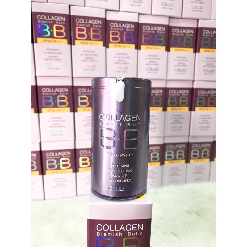 KEM NỀN TRANG ĐIỂM CHỐNG NẮNG BB COLLAGEN CELLIO