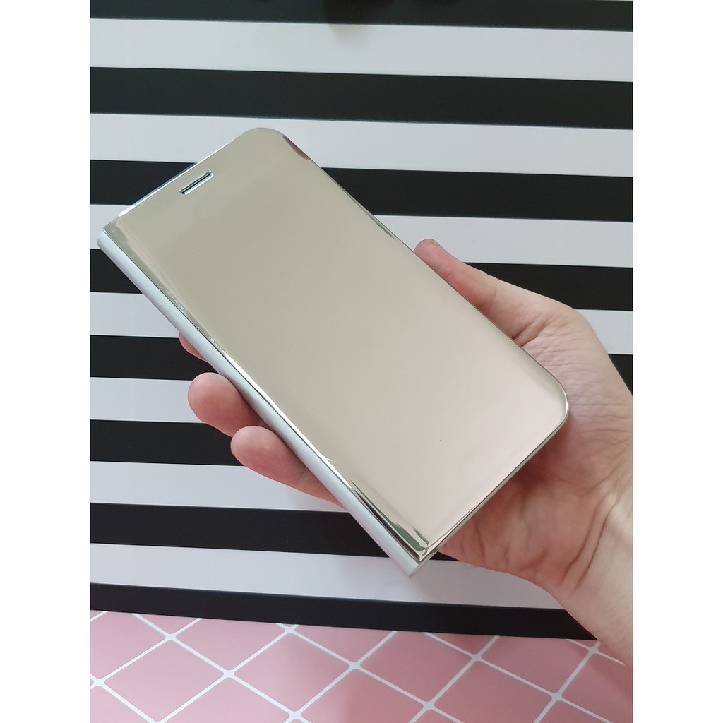 Bao da Tráng Gương Samsung J7 pro - Pkas