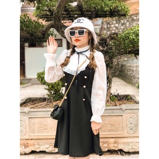 VÁY PHỐI NƠ NGỰC