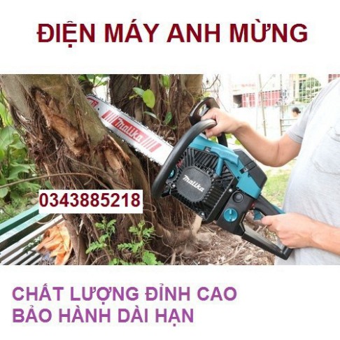 máy cưa xích chạy xăng malika-đẳng cấp vượt trội