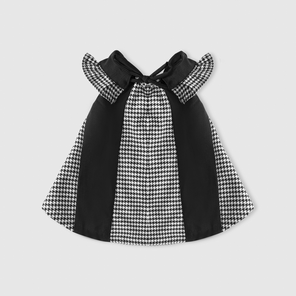 Váy kẻ caro hàng hiệu cho thú cưng - SaboCoco - B&W3