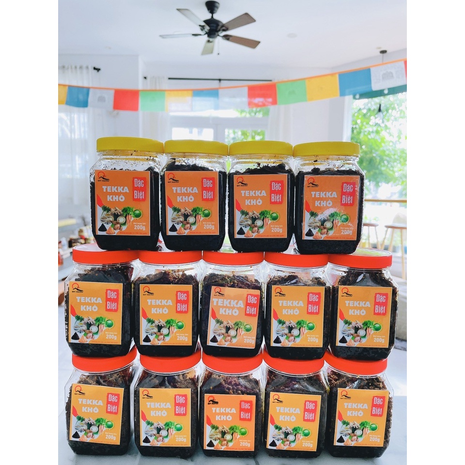 Tekka Khô Chùa Long Hương 200gram