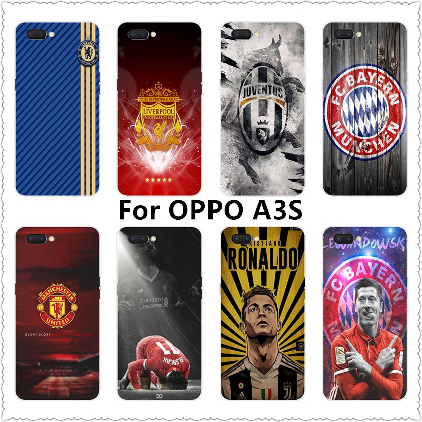 Ốp điện thoại kiểu biểu tượng các câu lạc bộ bóng đá cho OPPO A3S