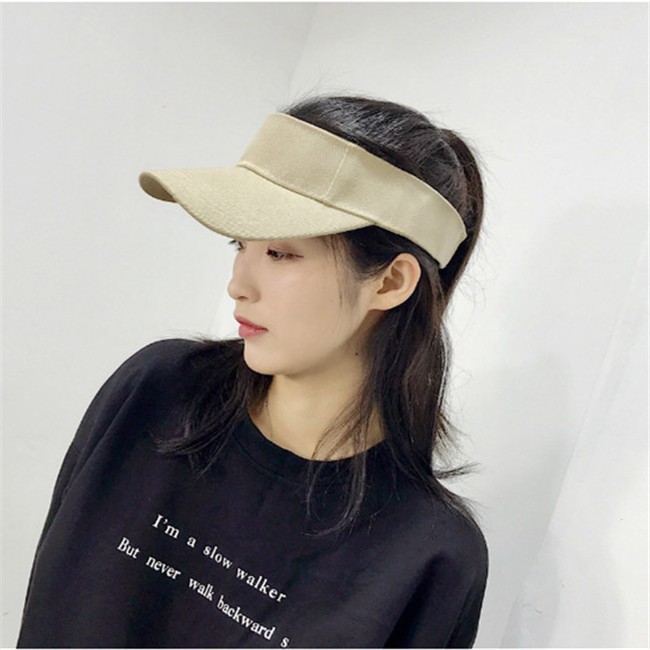 Mũ Lưỡi Trai Hở Chóp Thời Trang Mùa Hè Giản Dị Dành Cho Nữ Và Nam