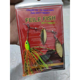 mồi giả spiner bait câu lure