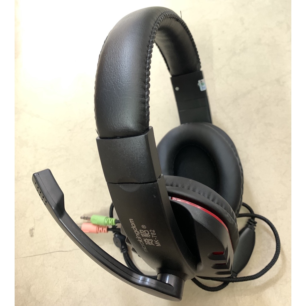 Tai nghe chuyên game Microkingdom MK 782- Có mic, Thiết kế siêu đẹp
