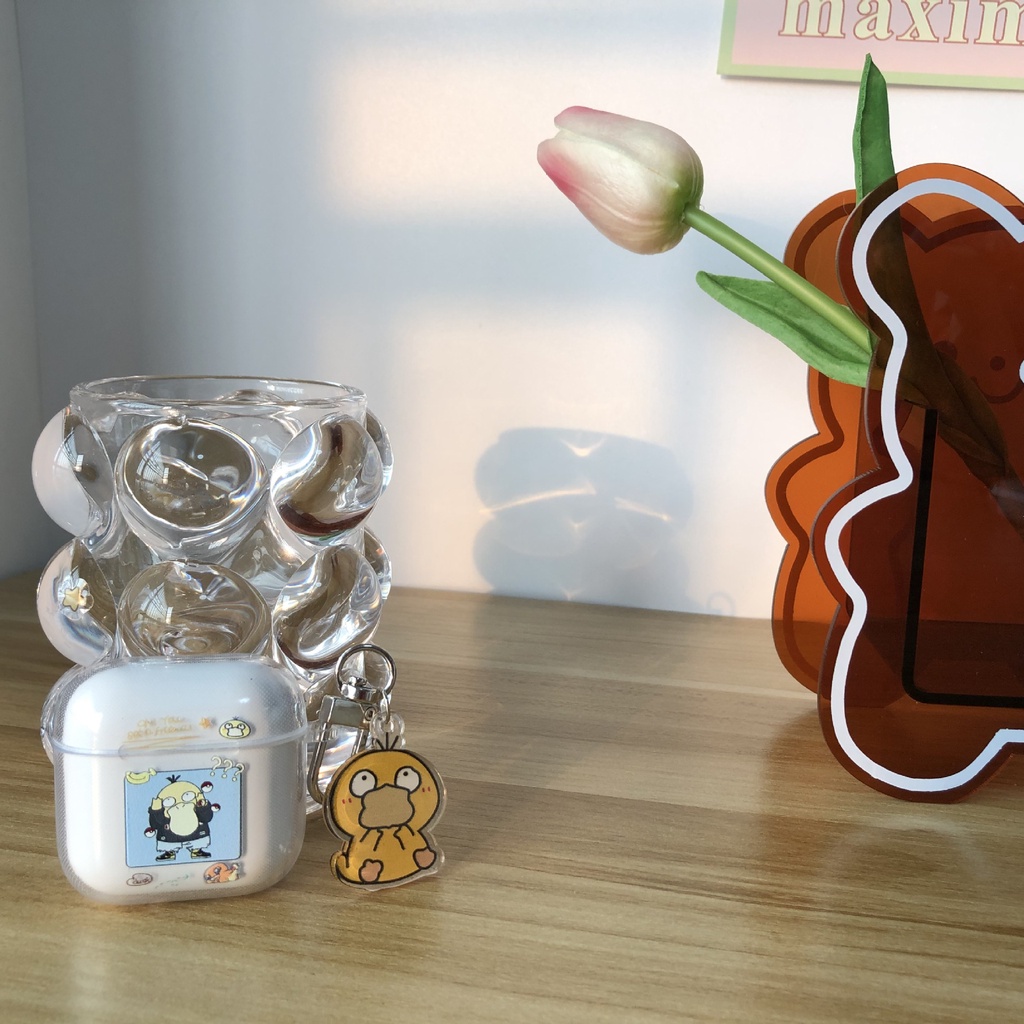 Vỏ Bảo Vệ Hộp Sạc Tai Nghe Airpods Pro 4 6 Mini 4 5 Pro4 Lenovo LP40 Bằng TPU Mềm Trong Suốt