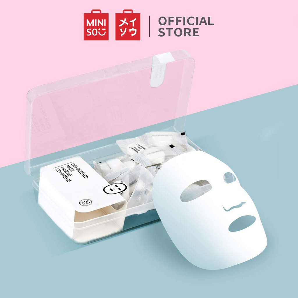 Mặt nạ giấy nén Miniso – Miniso Mask Compressed Japan (1 viên) | BigBuy360 - bigbuy360.vn