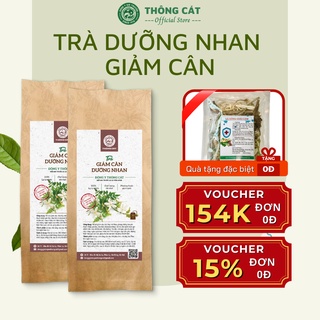 Trà giảm cân dưỡng nhan cấp tốc THÔNG CÁT Trà thảo mộc túi lọc  giảm cân nhanh thiên nhiên giảm mỡ bụng tan mỡ đùi