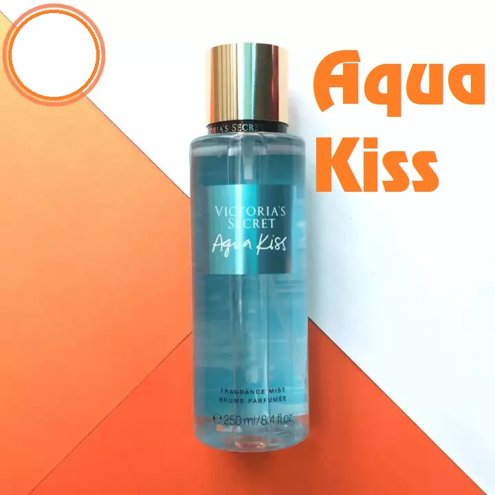 Body mist, Xịt thơm toàn thân Victoria Secret Aqua Kiss 250ml Hương Thơm nhẹ nhàng, Sang Trọng