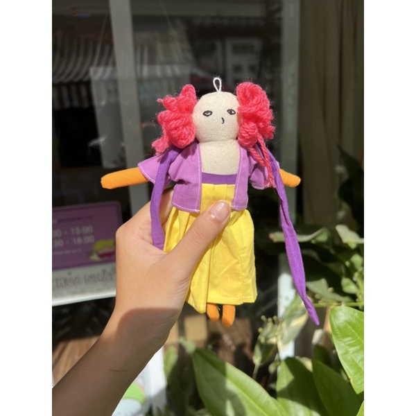 Hằng Nga tóc đỏ dễ thương - Gấu Bông Đình May