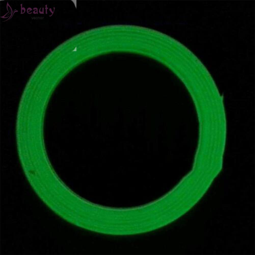 1 Cuộn Băng Keo Phản Quang Cảnh Báo An Toàn Cho Cầu Thang 15MM*3M