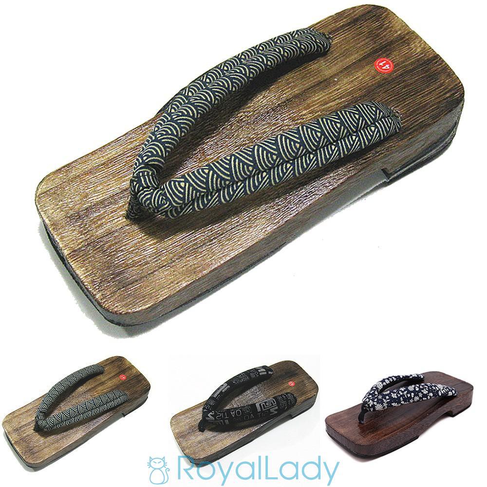 Dép gỗ nam phong cách Nhật