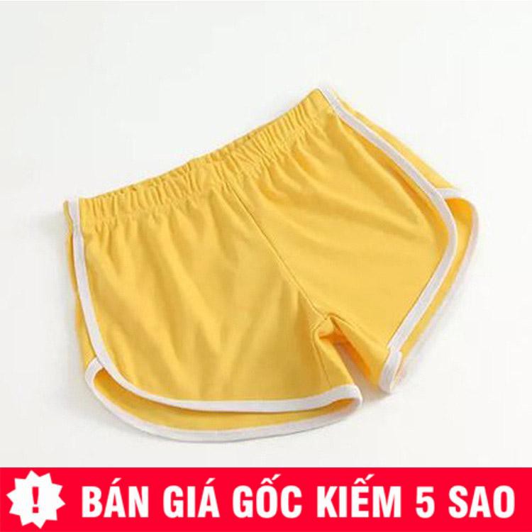 Quần Đùi Tập Yoga Gym Chạy Bộ Viền Trắng P1691