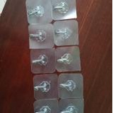 Móc dán treo tường , treo đồ tiện lợi  kích thước 6x6cm TRENDS HOUSE