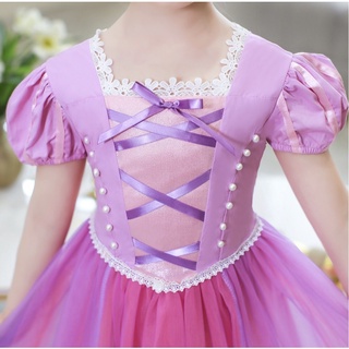 🎀 Váy công chúa Tóc mây Rapunzel cho bé 14-34kg 🎀