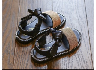 Giày sandals bé gái nơ