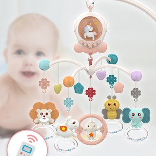 [GIÁO DỤC ĐẦU ĐỜI]Chuông treo nôi, treo cũi thiên thần giám hộ chiếu sáng và phát nhạc cho trẻ từ 0 đến 30 tháng tuổi