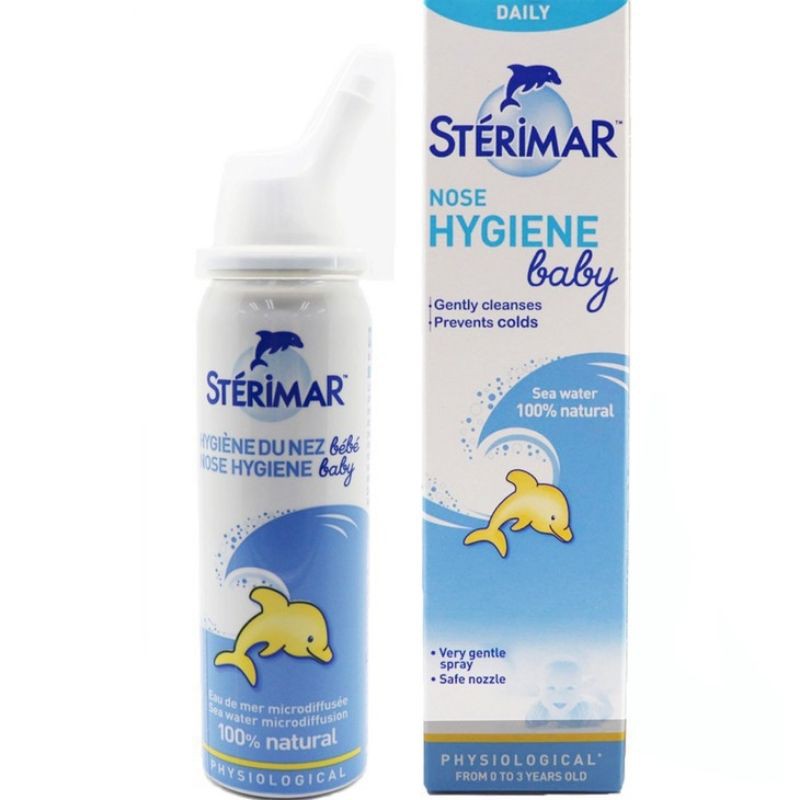 Xịt mũi Sterimar baby 50ml ( Xịt mũi cá heo pháp )