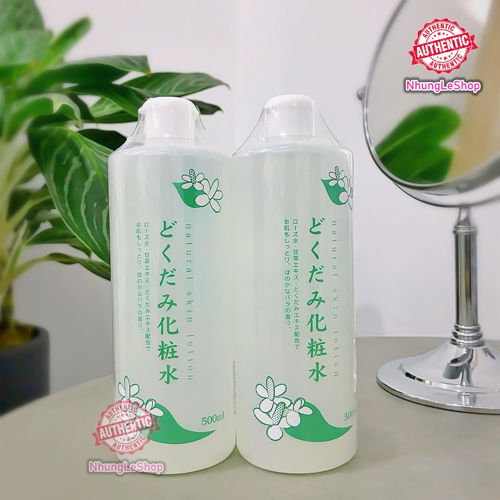 Nước Hoa Hồng Diếp Cá Lotion Dokudami Ngăn Ngừa Mụn Toner 500ml [Hàng Nội Địa Nhật]