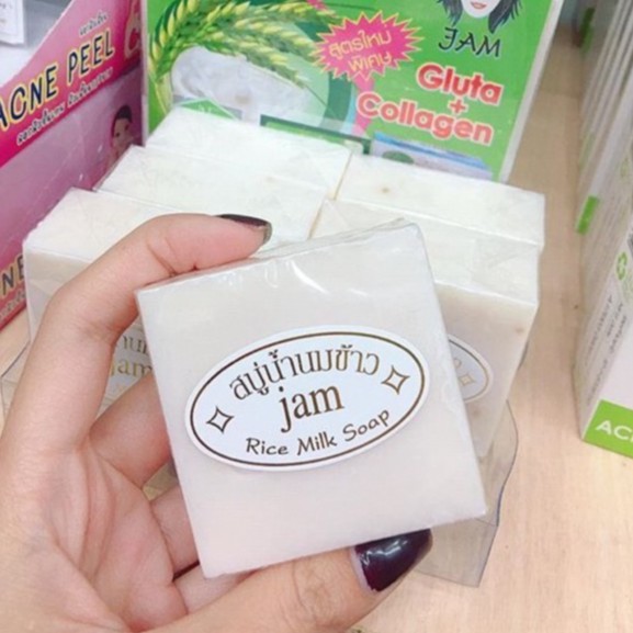 ✔️BÁN BUÔN - Xà Phòng Cám Gạo Thái Lan [MP007]