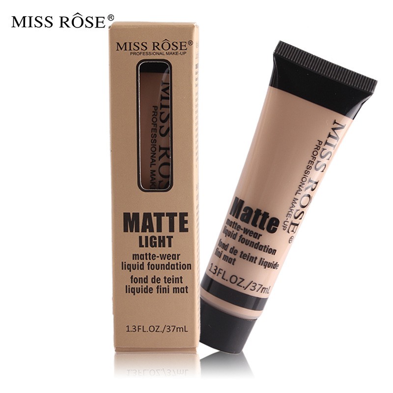 MissRose makeup liquid foundation maquiagem 8 colors face cream base foundation