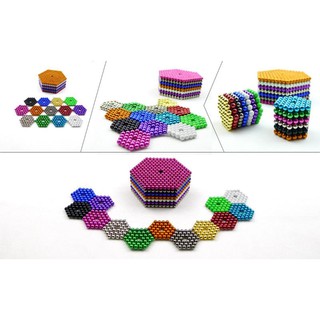Bi nam châm 5mm 06 màu 216 viên