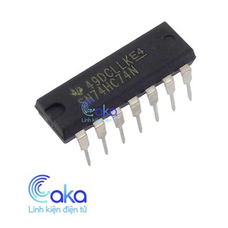 IC Logic 74HC74 74HC74 Dual D Flip−Flop with Set and Reset