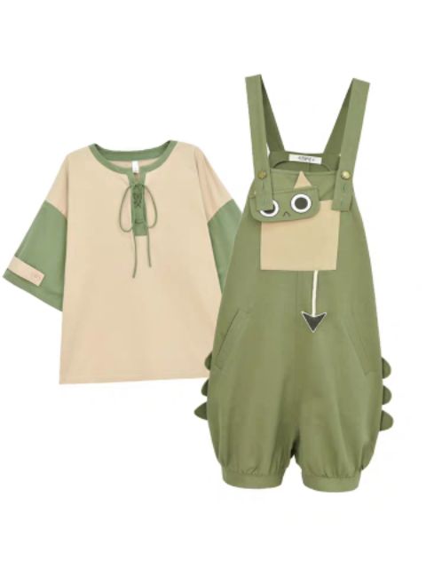 Set yếm đùi khủng long hot trend của SNBL.