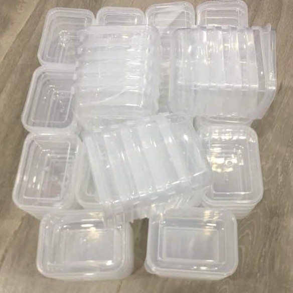 Combo 10 Hộp trữ đông - hộp nhựa đựng thực phẩm ăn dặm cho bé 00176