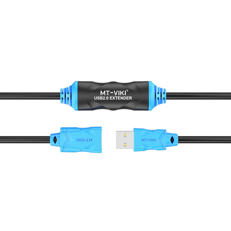 Cáp nối dài USB 2.0 15m và 20m Có IC khuếch đại tín hiệu MT-VIKI