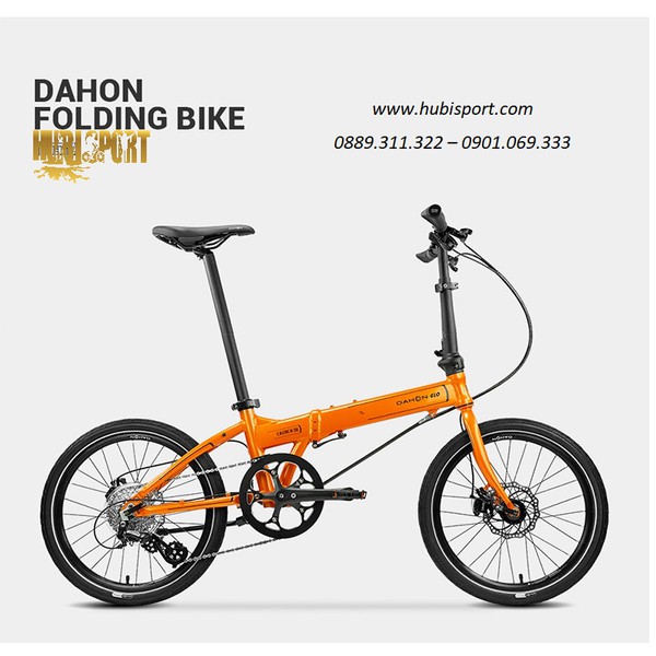 Xe đạp gấp Dahon Launch D8 KBA083 - BẢN KHÓA ÂM