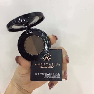 Bột kẻ mày anastasia beverly hills brow powder duo màu chocolate
