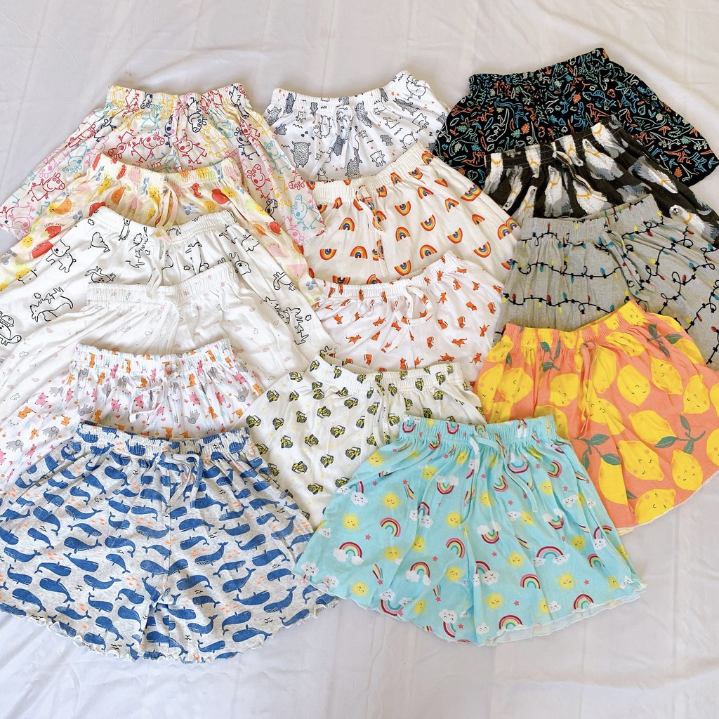 [MẶC NHÀ SIÊU THÍCH] Quần Short Nữ Mặc Nhà, Quần Đùi Nữ, Quần Ngủ Nữ Nhiều Hình Phối Áo 2 Dây Mặc Nhà cực Thoải Mái. | BigBuy360 - bigbuy360.vn