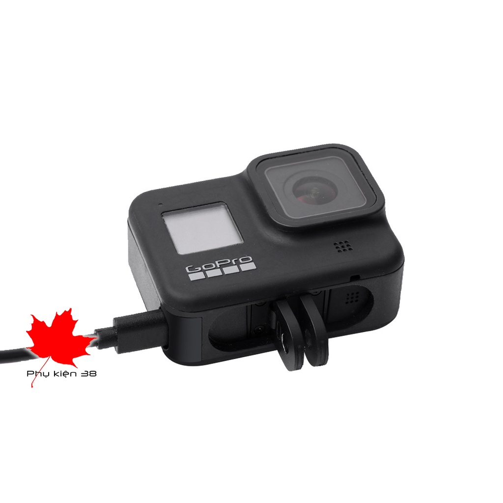 Nắp đậy pin gopro hero 8 có khe cắm sạc không cần mở nắp - Bộ phụ kiện gopro 8