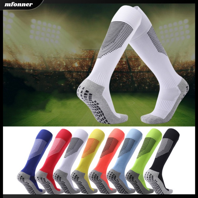 Vớ Thể Thao Cotton Len Dày Dặn Cổ Cao Đến Đầu Gối Chống Trượt Cho Nam