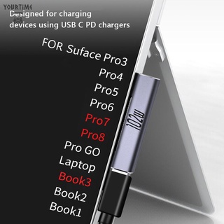 Đầu sạc nhanh Microsoft Surface sang Type C PD
