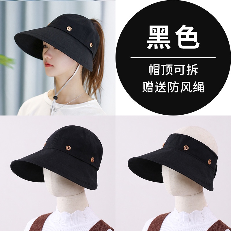 Mũ Lưỡi Trai Hở Chóp Màu Sắc Đơn Giản Thời Trang