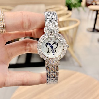 Đồng hồ nữ royal crown 3844 họa tiết cánh bướm