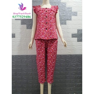 (Hỏa Tốc) Size 4 (65-75kg) Quần dài 9 tấc Đồ bộ mặc nhà Lụa / Mango Big size Tổng hợp mẫu ShopThanhThanh