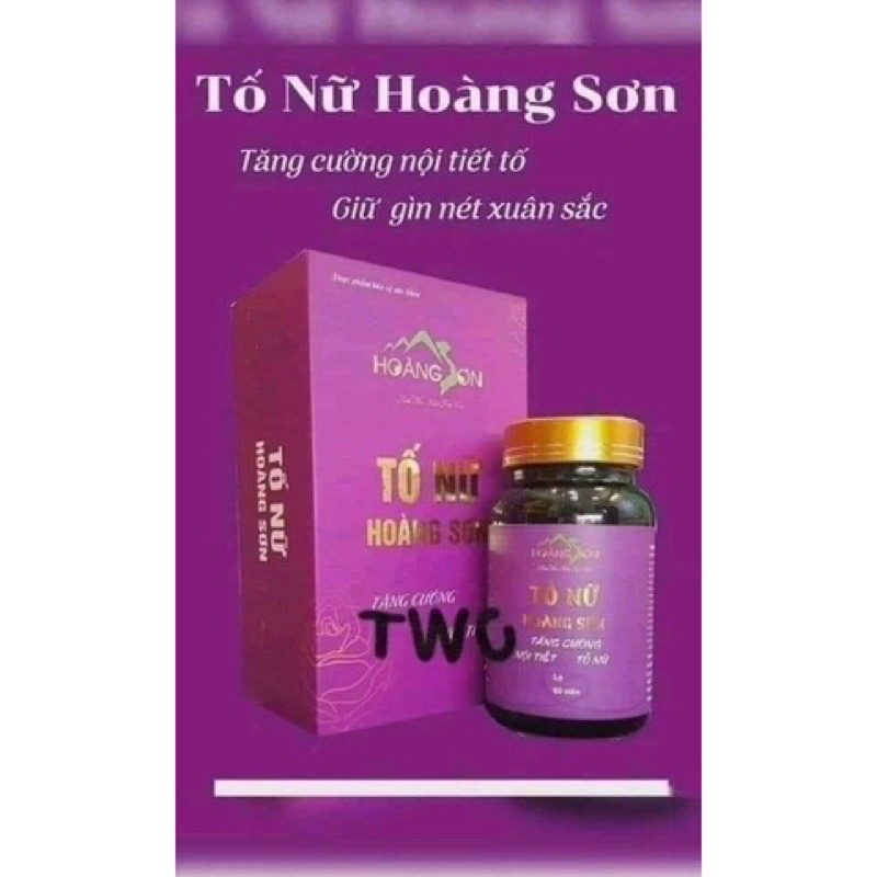 (combo 5 hộp )Tố Nữ Hoàng Sơn Viên Uống Cân Bằng Nội Tiết Tố - Chính Hãng